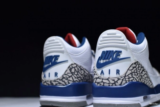 Reps TBK 854262-106 Blue Look Air Air 3 True Jordan Retro Nike First 0817